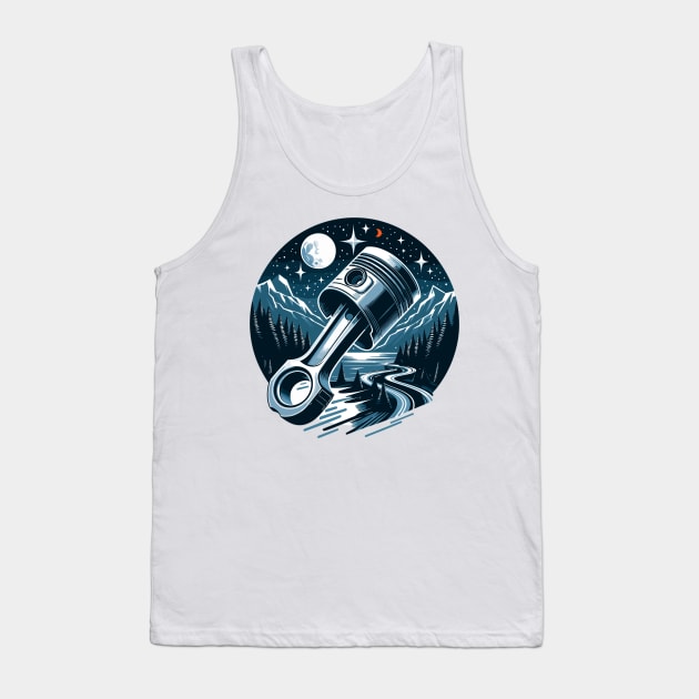 Piston Tank Top by Vehicles-Art